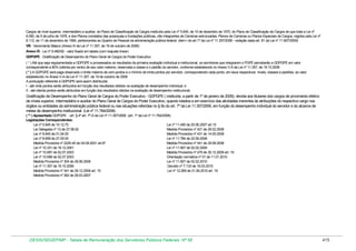 Tabela de remuneração