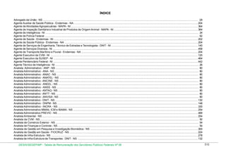 Tabela de remuneração