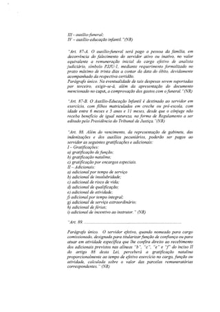 Tabela de retribuição