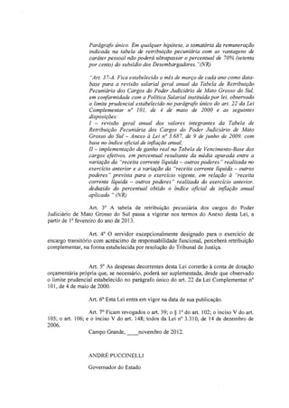 Tabela de retribuição