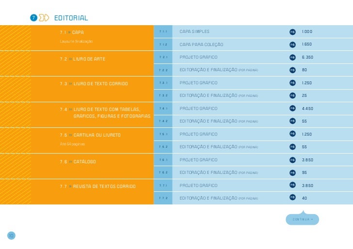 Tabela Precos Design Tabela Precos Design