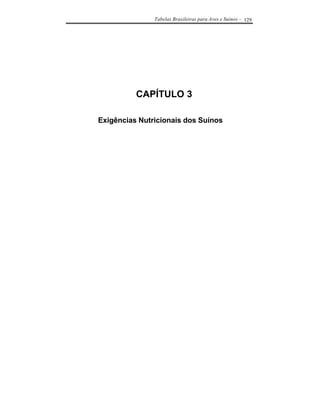 Tabelas Brasileiras para Aves e Suínos - 129




          CAPÍTULO 3

Exigências Nutricionais dos Suínos
 