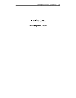 Tabelas Brasileiras para Aves e Suínos - 169




  CAPÍTULO 5

Dissertações e Teses
 
