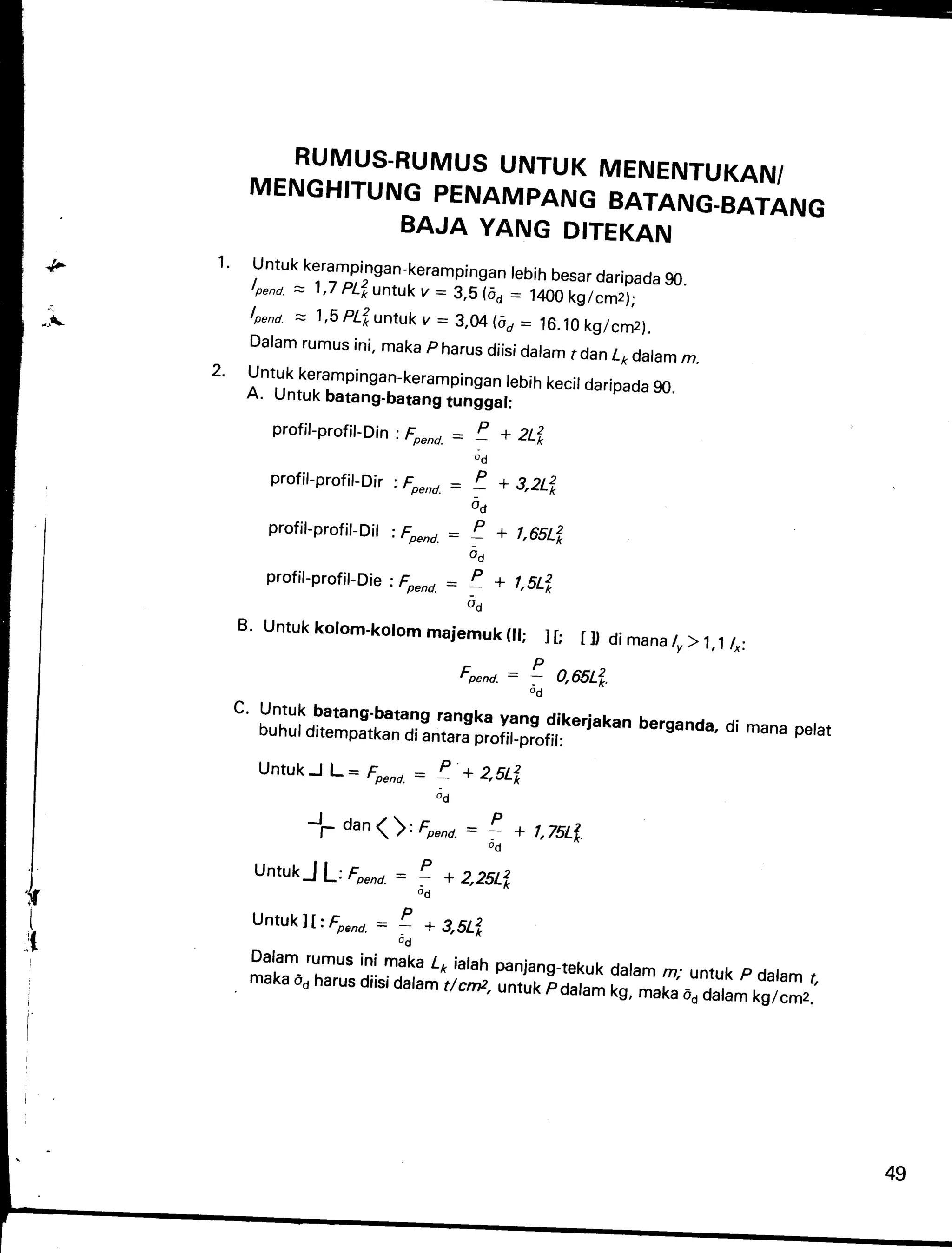 Tabel Profil Konstruksi Baja | PDF