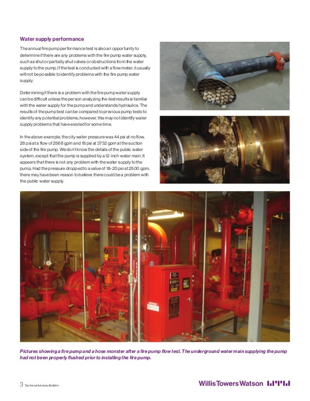 Fire Pump Test Sheet