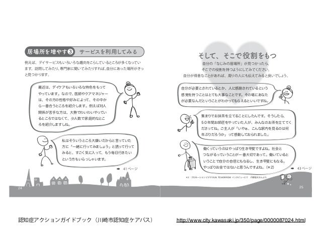 認知症とともによりよく 前向きに生活していくために 認知症とともによりよく 前向きに生活していくために