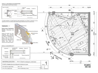 Tabiques y cielorrasos (Prototipo armado laminas)