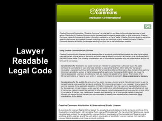 Lawyer
Readable
Legal Code
 