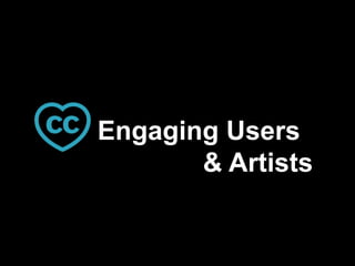  MoMA – 125k works
 Smithsonian Cooper-Hewitt – 75% of
its collection
 Tate Gallery – 70k artworks
 NYPL – 1 million records
 Europeana – 30 million records
 DPLA– 8 million records
CC0 Metadata Records
 