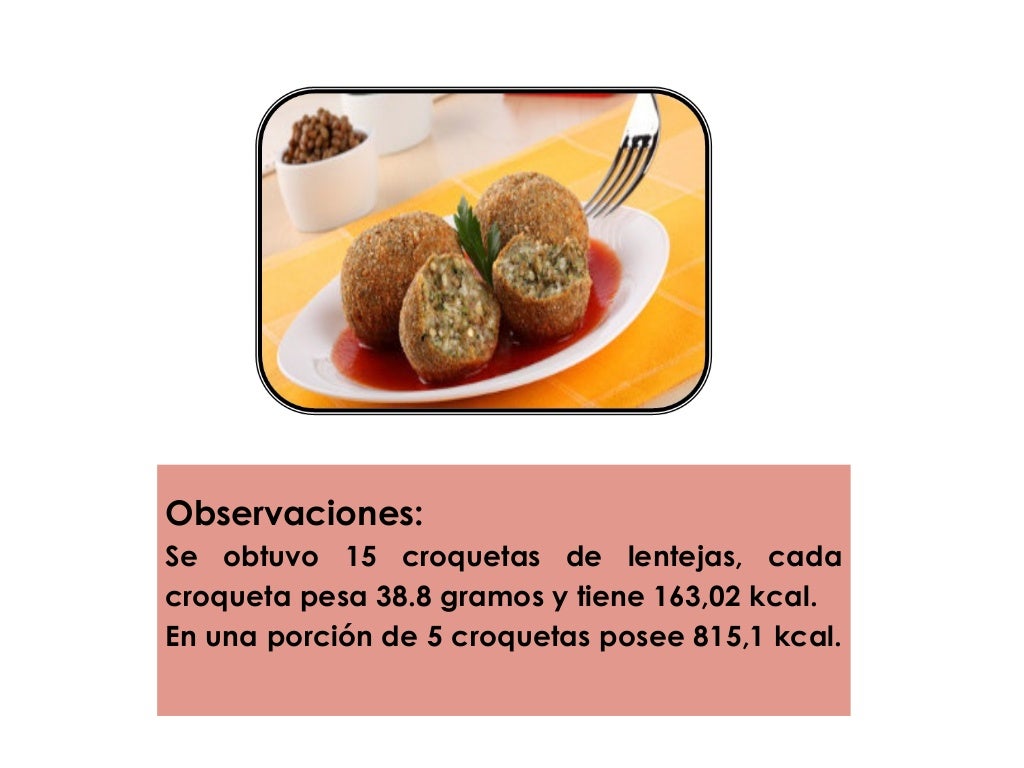 Tabla croquetas tabla nutricional