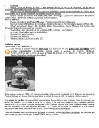 Tabla de equivalencias | PDF