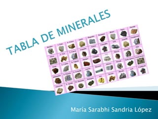 María Sarabhi Sandria López

 
