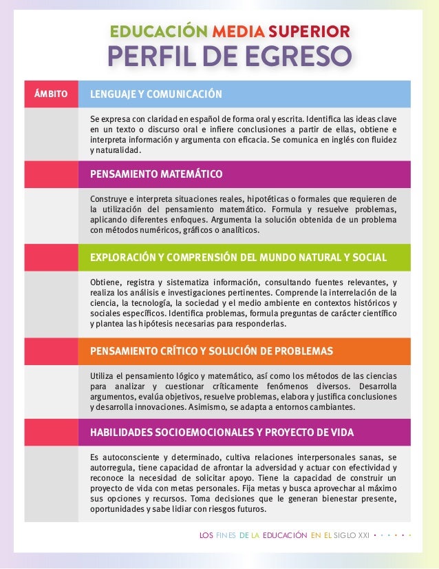 Perfil De Egreso Infografia Images