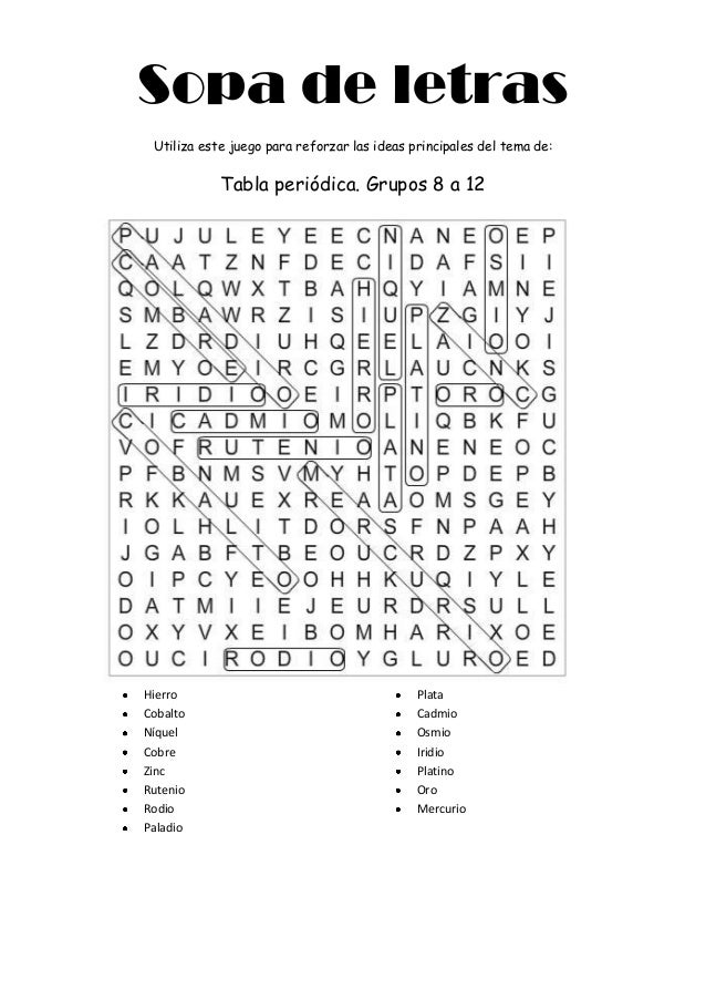 preguntas faciles sobre la tabla periodica ejercicio tabla peri 243 dica grupos 8 a 12 preguntas faciles sobre la tabla periodica ejercicio tabla peri 243 dica grupos 8 a 12