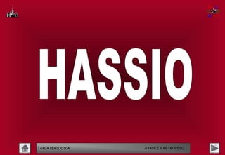 TABLA PERIODICA   AVANCE Y RETROCESO
 