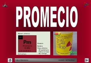 TABLA PERIODICA   AVANCE Y RETROCESO
 