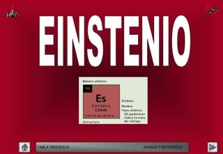 TABLA PERIODICA   AVANCE Y RETROCESO
 