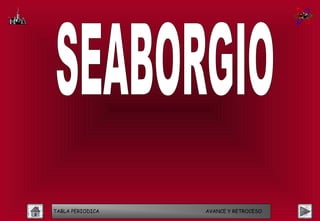 TABLA PERIODICA   AVANCE Y RETROCESO
 
