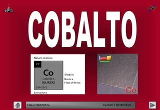 TABLA PERIODICA   AVANCE Y RETROCESO
 