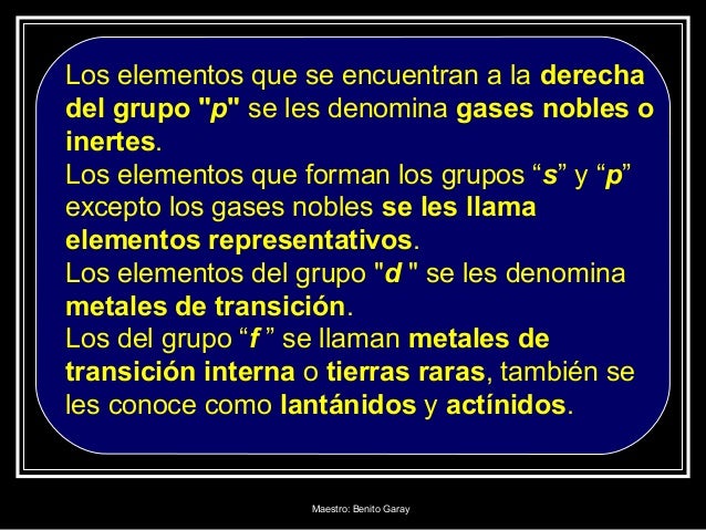 Tabla periodica