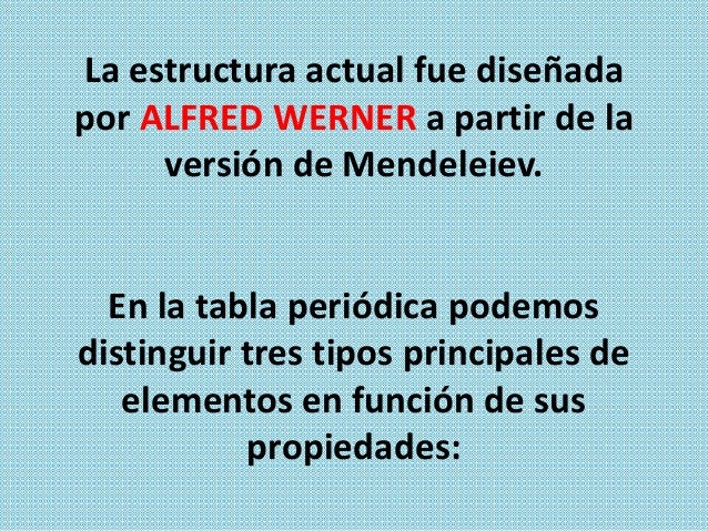 en la tabla peridica podemos distinguir tres tipos principales de elementos en funcin de sus propiedades 5 - Tabla Periodica Ultimo Grupo en la tabla peridica podemos distinguir tres tipos principales de elementos en funcin de sus propiedades 5 - Tabla Periodica Ultimo Grupo