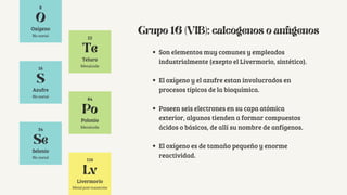 Calcogenos tabla periodica.pdfjsjgdfjjdffhdjsdhfhgfgjose | PDF