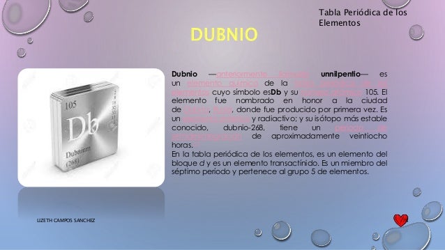 Tabla periódica