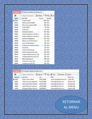 RETORNAR
AL MENU

 