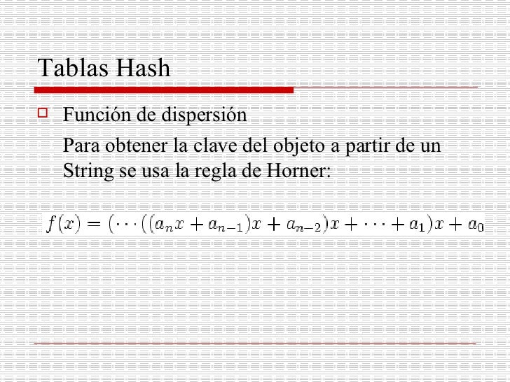 Tablas hash (Diego Vallina Monteagudo)