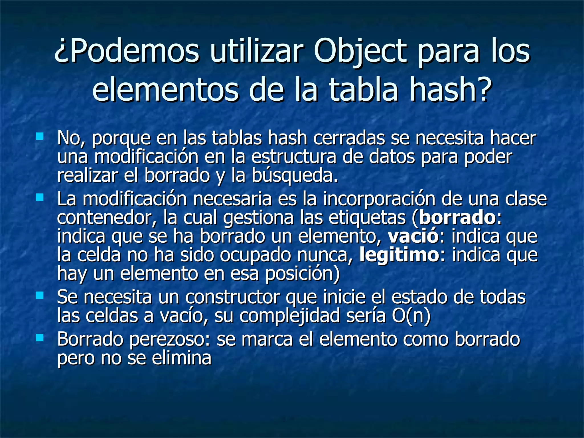 Tablas Hash (Patricia Hevia Teixeira)