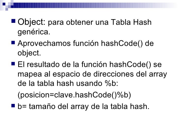 (Tablas Hash) Virgilio Garcia Garcia