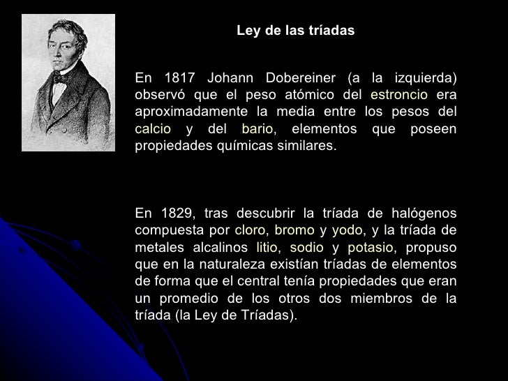 Tablas periódicas y enlaces químicos