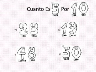 Cuanto Es        Por


A)               C)




B)               D)
 