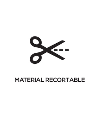 MATERIAL RECORTABLE
 