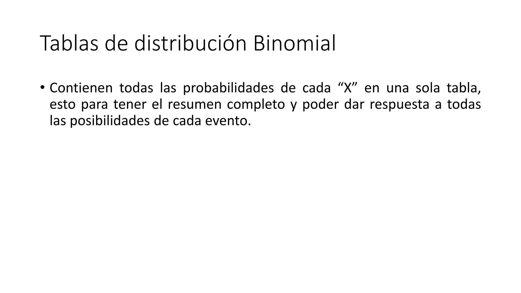 Tablas de probabilidad binomial y Distri. de probab. acumulada-2 ...