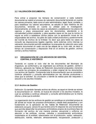 Tablas de retención documental