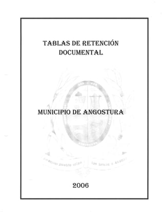 Tablas de retención documental