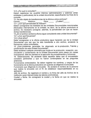 Tablas de retención documental