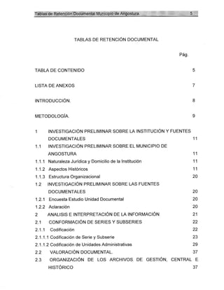 Tablas de retención documental
