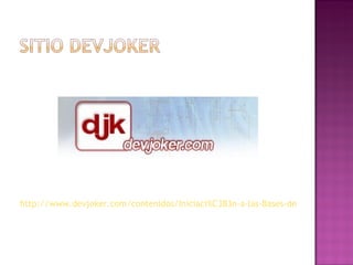 http://www.devjoker.com/contenidos/Iniciaci%C3B3n-a-las-Bases-de-Datos/6/Introducci%C3%B3n-a-las-bases-de-datos.aspx 