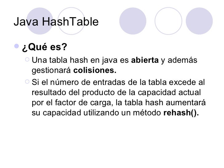Tablas Hash Java Ejemplo at Paul Maxwell blog