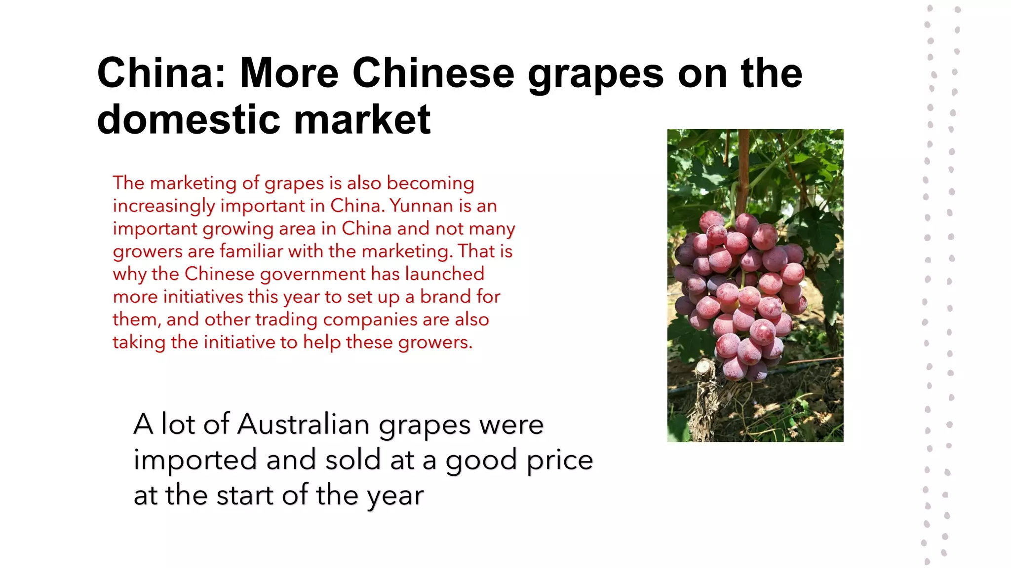 Table grapes