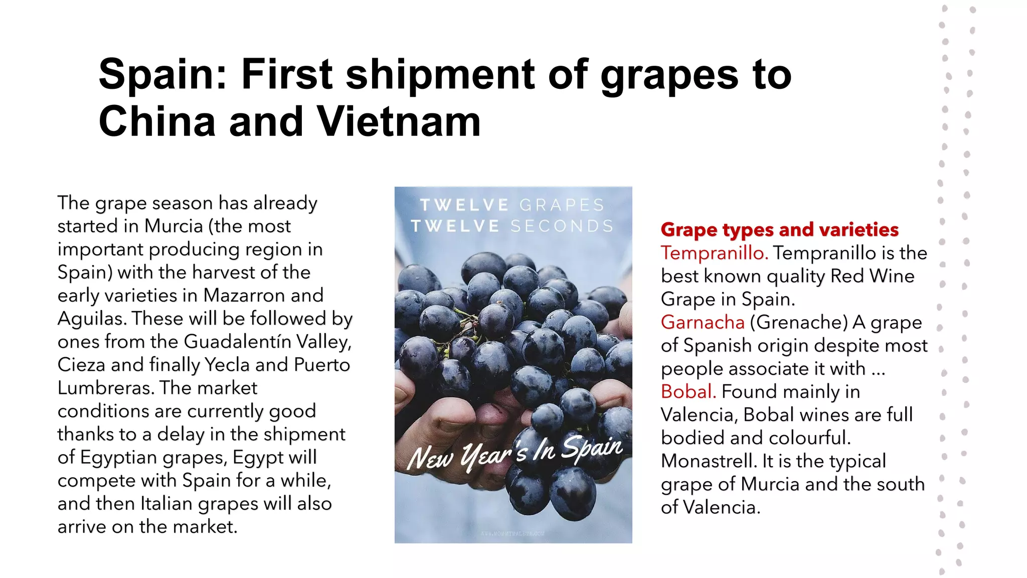Table grapes