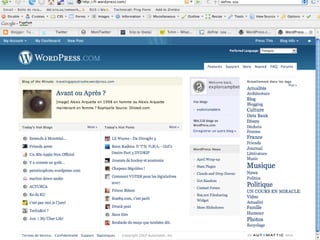 Blogs :  Publier, partager, et converser avec sa communauté