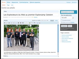 Blogs :  Publier, partager, et converser avec sa communauté