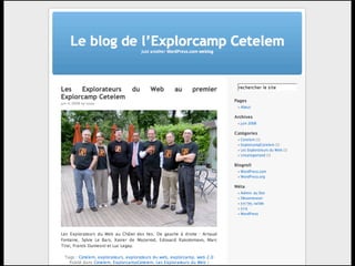 Blogs :  Publier, partager, et converser avec sa communauté