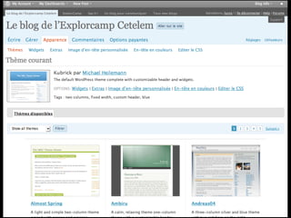 Blogs :  Publier, partager, et converser avec sa communauté