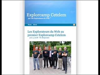 Blogs :  Publier, partager, et converser avec sa communauté