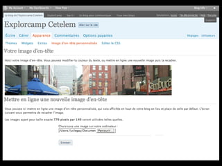 Blogs :  Publier, partager, et converser avec sa communauté