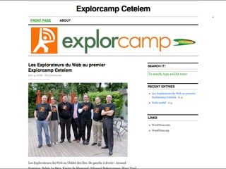 Blogs :  Publier, partager, et converser avec sa communauté